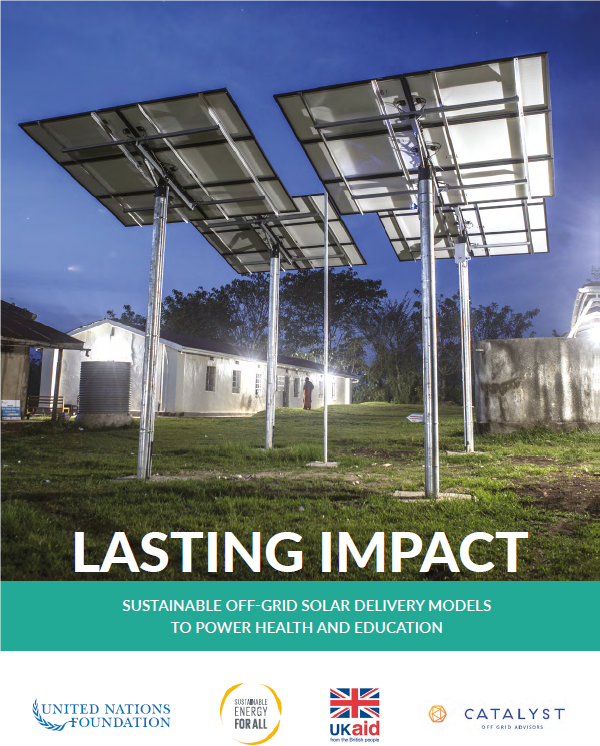 Access to energy is critical to ensuring an effective healthcare delivery