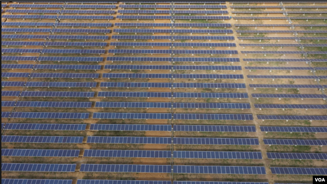 Solar panel in Zimbabwe
